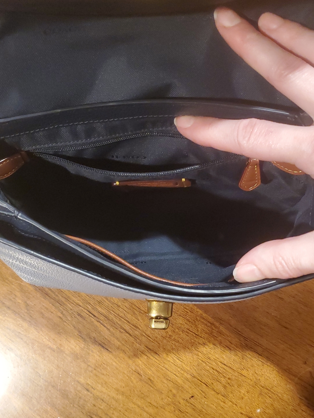 Like NEW Coach Cassie Signature Colorblock Crossbody - Picture 10 of 12